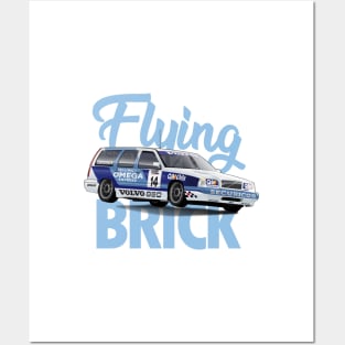 Volvo 850 Turbo Estate Touring Car BTCC Posters and Art